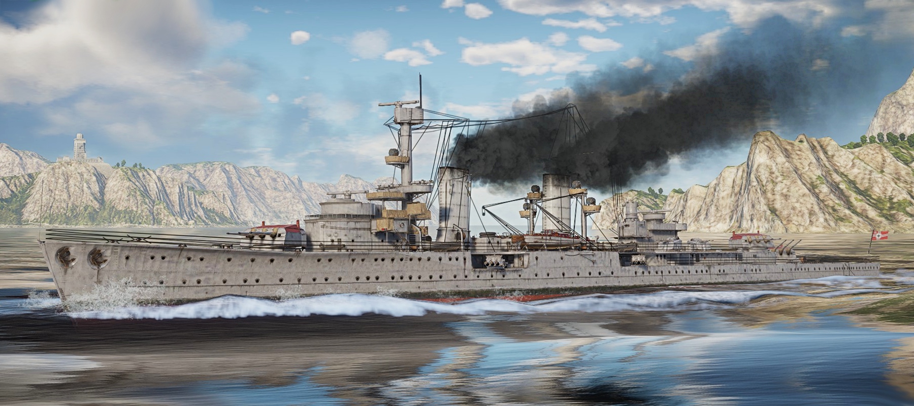 [Coming Soon] Light cruiser Köln: with swords behind her back