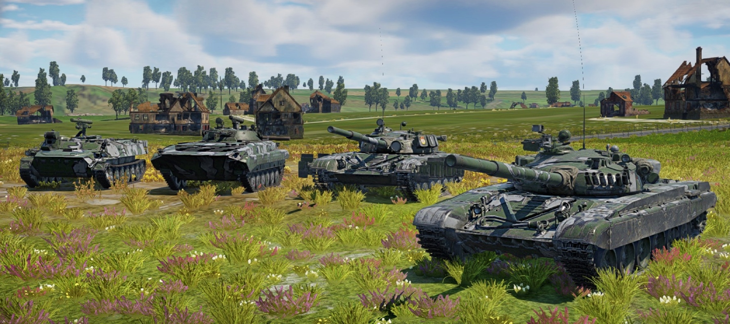 [Coming Soon] T-72A Platoon: forward, only forward!