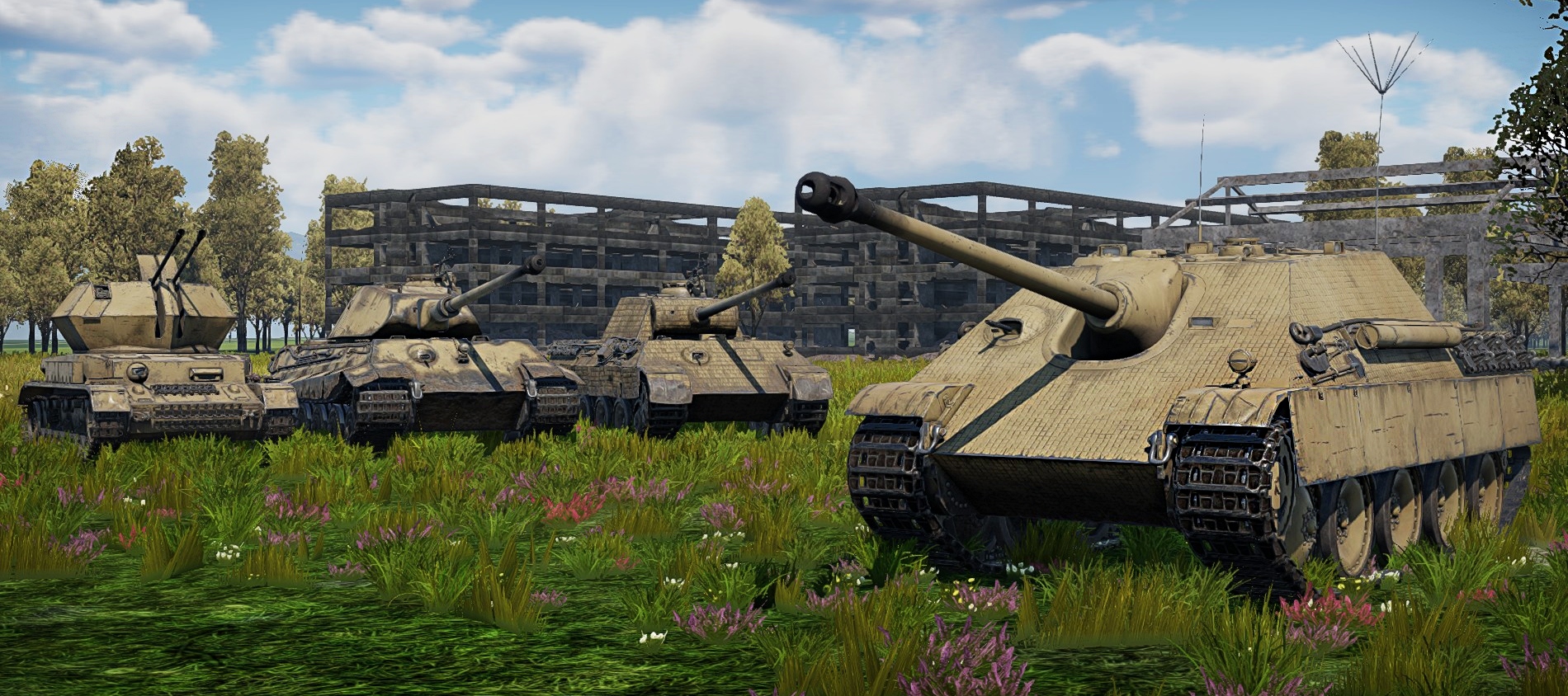 [Coming Soon] Platoon Bfw. Jagdpanther G1: “cat family”!