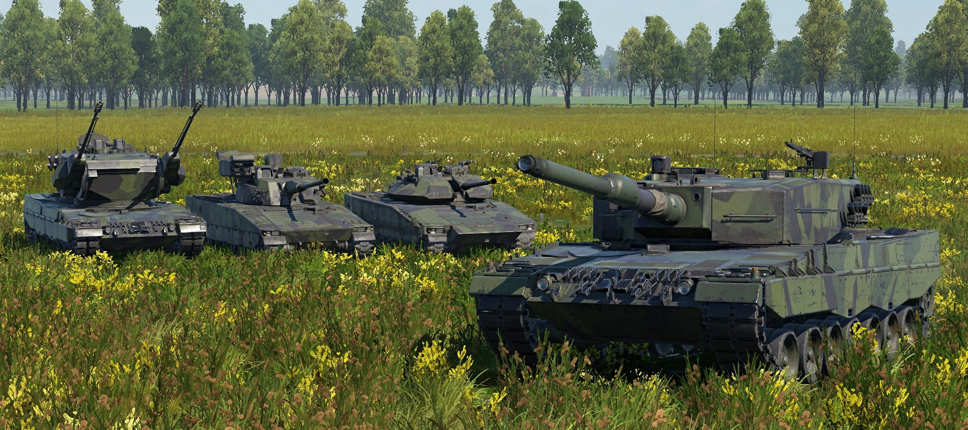 [Coming Soon] Strv 121 Platoon: “Leopard” in the snow